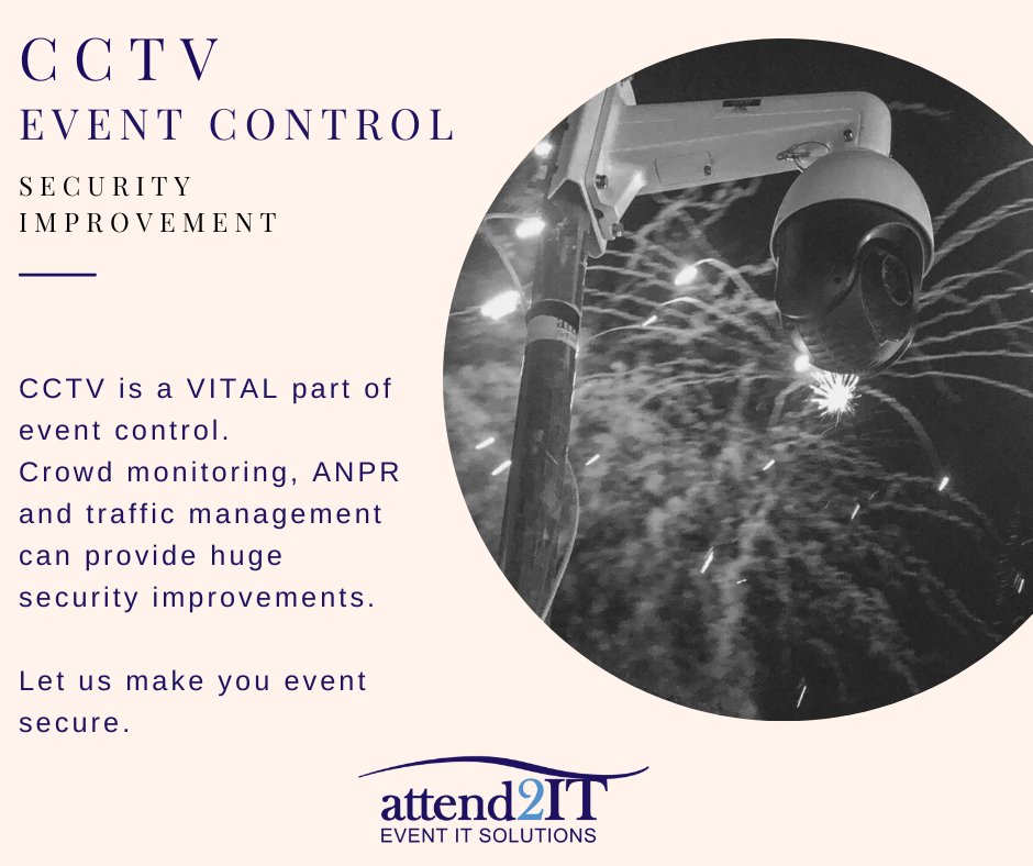 Attend2IT's tweet image. #CCTV #eventcontrol #crowdmonitoring #ANPR #attend2it #eventwifi #eventsareback