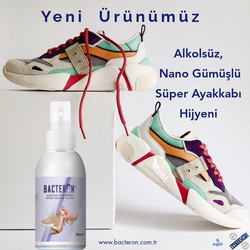 bacteron's tweet photo. BACTERON Alkolsüz Nano Gümüşlü Süper Ayakkabı Hijyeni
https://t.co/F4gTyogbJf
Nano Teknoloji Laboratuvarında Geliştirilmiştir
#dezenfektan #dezenfeksiyon #hijyen #sanitizer #temizlik #SıvıSabun #kastilsabun #odaparfümü #parfüm #nanotechnology #innovation #Health #bacteron #sıgalı https://t.co/6aZ25RMJf2