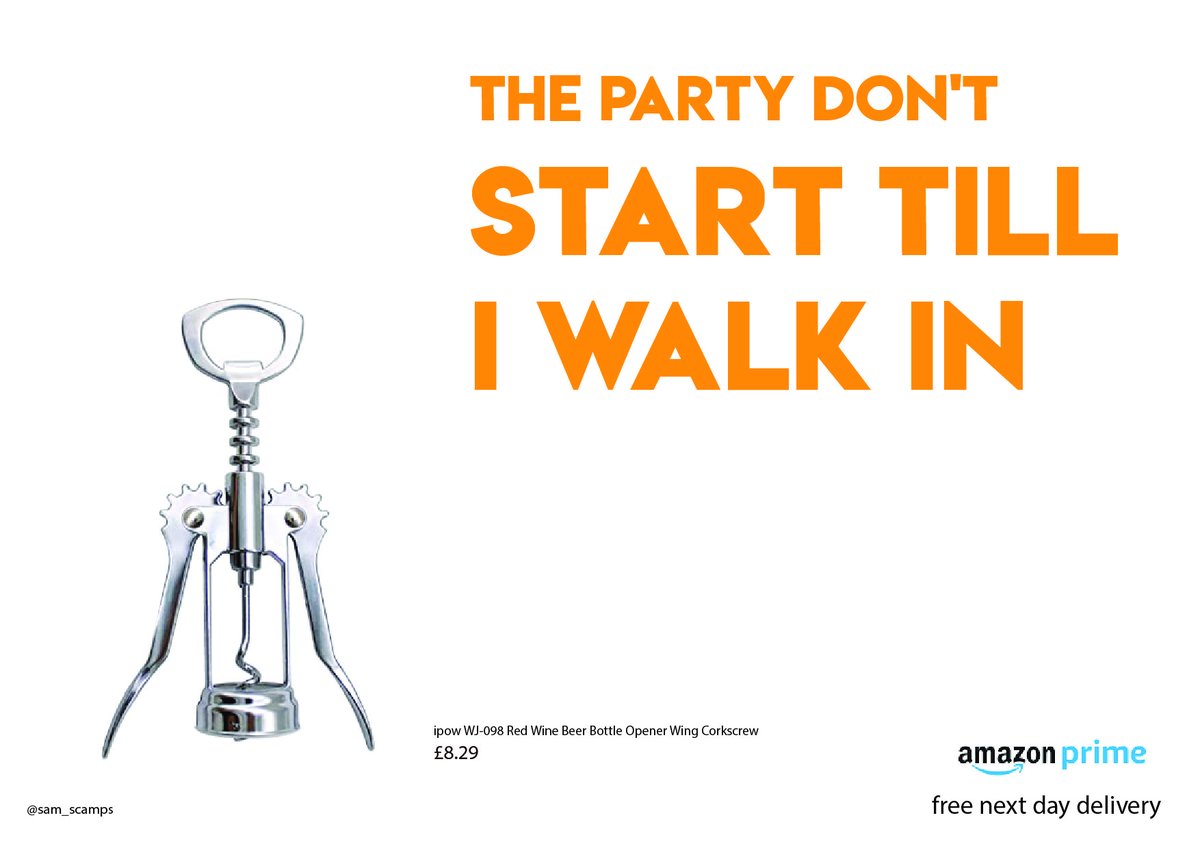 sam_scamps's tweet photo. @OneMinuteBriefs advertise: bottle openers @AmazonUK https://t.co/QsA1cQej99