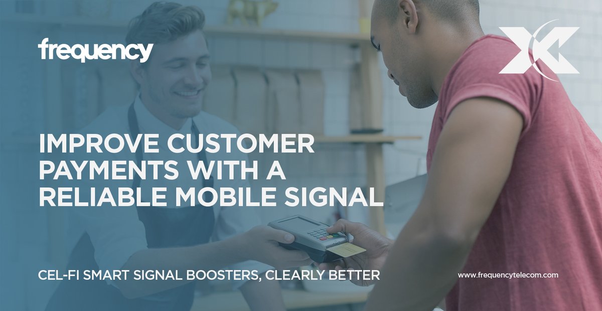 FrequencyTel's tweet photo. Is your shop or café located in a rural area with limited mobile signal? Cel-Fi signal boosters can improve the signal between the card machine and the mobile network tower, making payments seamless. #celfi #mobilesignal @nationaltrust @PolesdenLaceyNT @The_RHS @EnglishHeritage https://t.co/PJN93CIkEE