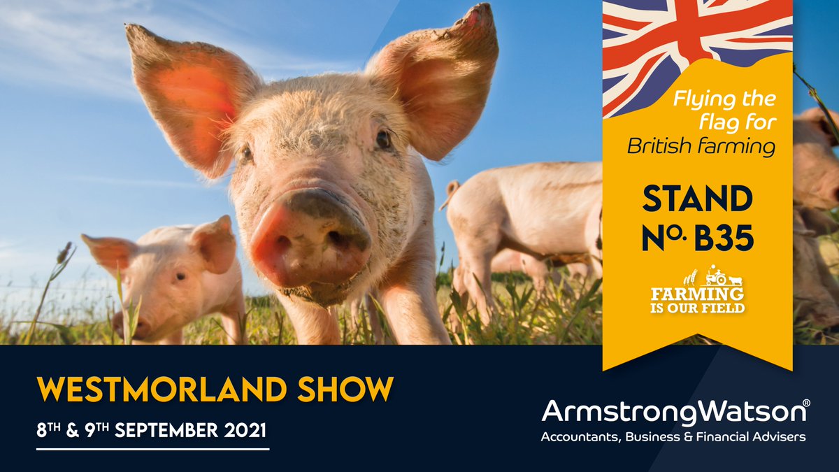 We’re delighted to be attending @WcaShow 8-9th September and hope to see you there at stand B35 for a chat with our accounting, financial planning and tax experts! We'll also have some treats from @lakelandsteaks, @lakes_icecream and @TrayBakesUK too!