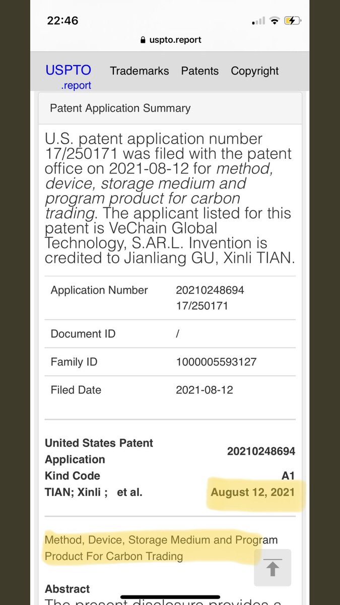 KenwoodCapital's tweet photo. #Patent #VECHAIN #VET #VTRAIN #VEFAM https://t.co/tbt60bOcwY