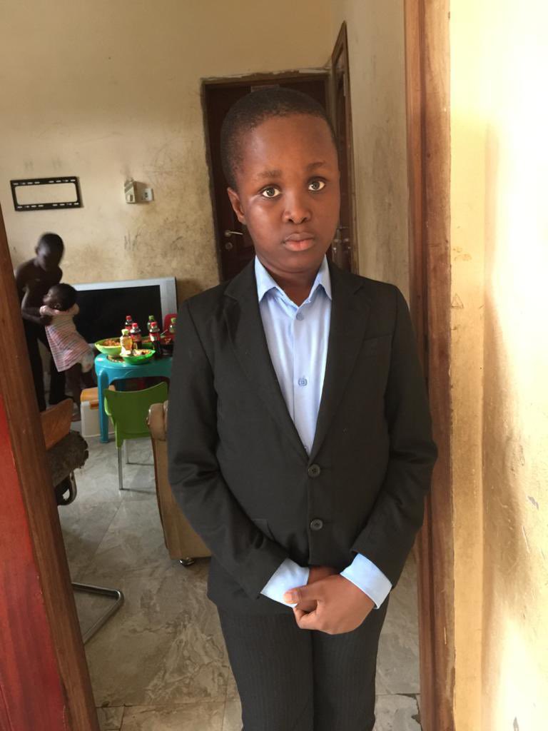 trish_nasa's tweet photo. Your little contribution will go a long way to save him #SaveCalebBoadu https://t.co/nNLvGjGw3q
