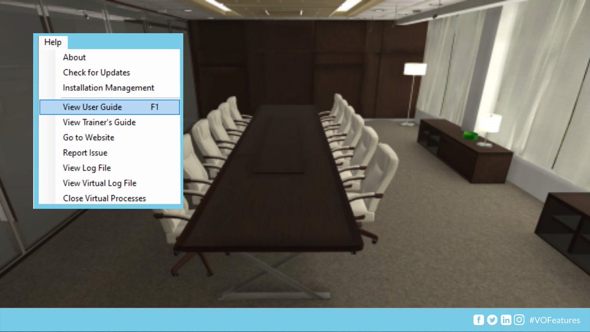 VirtualOrator's tweet photo. Are you facing some doubts about using Virtual Orator?
Find our guides by hitting the help button or contact us.
#virtualorator #VOFeatures #VRtraining #publicspeakingtraining #simulator #indiedev #learninganddevelopment #virtualreality #communicationskills #softskillstraining https://t.co/uLnDcK4ROc