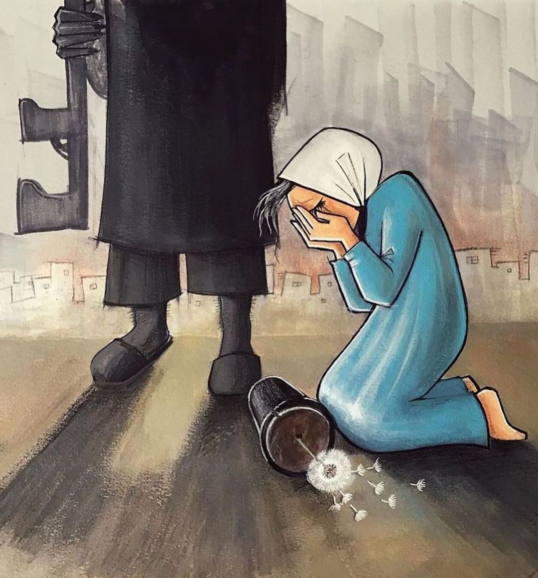 creapills's tweet photo. Voici Shamsia Hassani : la 1ère street artiste afghane. Professeure à la faculté des beaux-arts de Kaboul, l’artiste de 33 ans peint les rêves brisés des femmes sur les murs de la capitale. Un art risqué pour des créations déchirantes...

En voir plus : https://t.co/Gtk8vS5YU9 https://t.co/6w2BSEeyTA