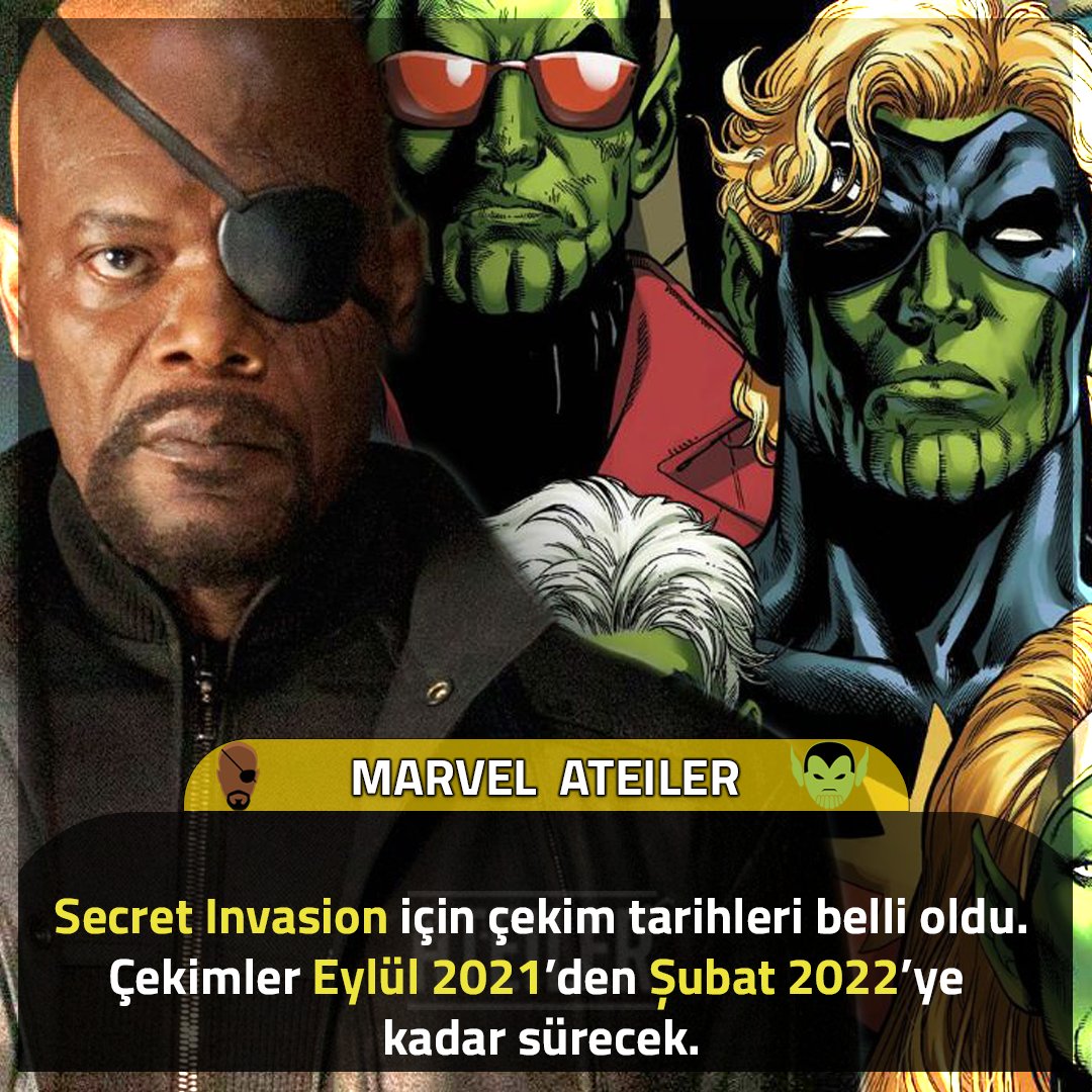 marvelateiler's tweet photo. Skrull adı verilen başka formların aramızda dolaştığını kanıtlayan bu diziyi merak ediyor musunuz?

Daha fazla bilgi için @marvelateiler

#marvel #secretinvasion #skrull #skrulls #nickfury #samuelljackson #disney #disneyplus #captainmarvel https://t.co/fSbD9tD4X2