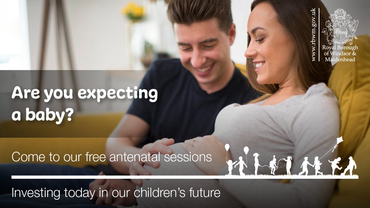 RBWM's tweet photo. Free monthly antenatal sessions for expectant parents are available from 28 weeks via our Health Visiting Team. Ask your ?s/meet other parents. Next is on Zoom, 2nd Sep 5-6.30pm. Email health.visiting@achievingforchildren.org.uk with name, due date &amp; phone no to book @AfC_RBWM_HV https://t.co/ZNqfj5Hbd9