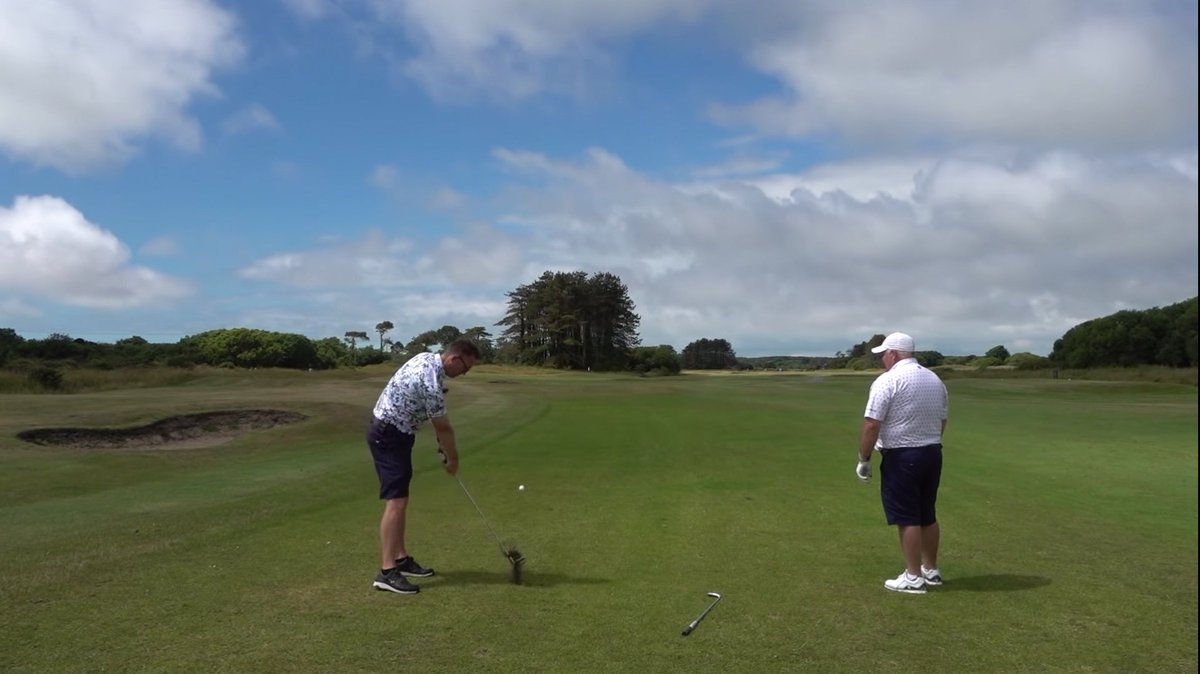 Golf_Mates_'s tweet photo. 📹 NEW VIDEO 5pm via @YouTube
One of us gets destroyed ⛳😂 @AshburnhamGolf @golfmatestravel @tvmotorhomes #golfmates #gamewithnoname https://t.co/3xyjo9e3CO