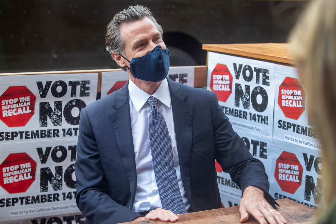 YoucanUSA's tweet photo. Will voter turnout sink or save Gavin Newsom in the recall election? 

https://t.co/eKNHhfBrd6

#Gavin #GavinNewsom #Election2021 https://t.co/P9tiahoLgW