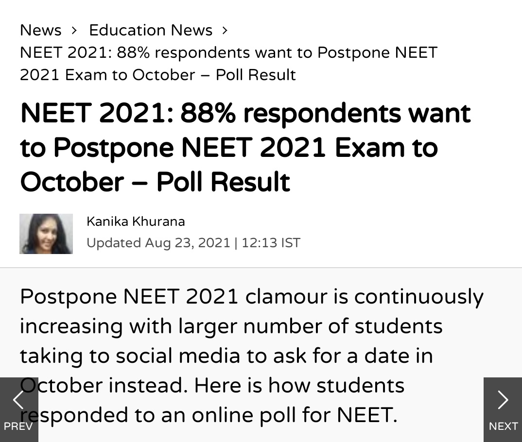 anoushkasaha16's tweet photo. #PostponeNEETUG2021 #PostponeNEETUG #shiftNEETUG #delayNEET #shiftNEET #PostponeNEETUGtillOctober @dpradhanbjp https://t.co/PpAuxZMhCU