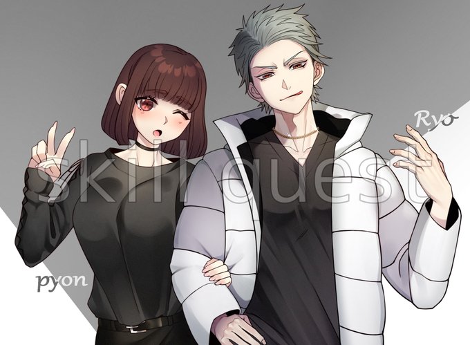 カップル絵のtwitterイラスト検索結果