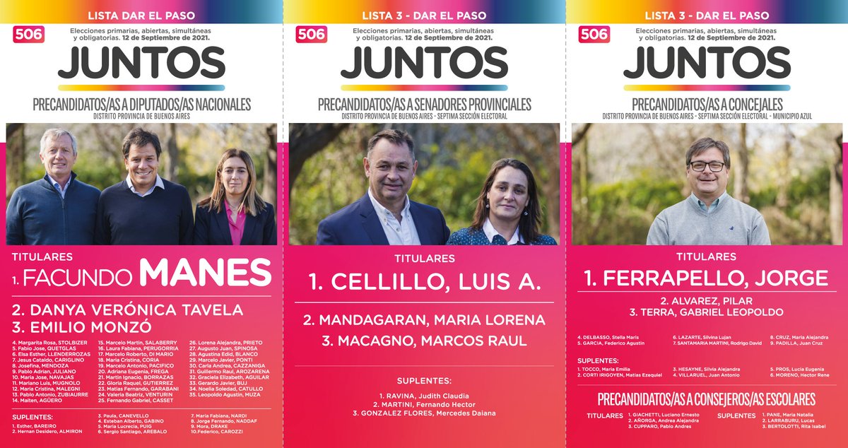 Evolucionbsas's tweet photo. #Azul #Bolivar #Olavarria #RoquePerez se suman a #DarElPaso.  Hay equipo.  Es ahora. Acompañanos a construir una provincia mejor.
#Juntos es posible. https://t.co/th3hBu8DIx