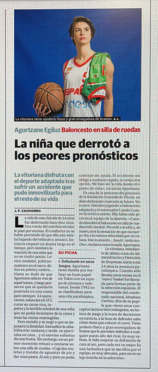 GermanMonge66's tweet image. Muchísima suerte para nuestra Agur que debutará en unos JJOO en Tokio...hecho en falta que nuestro @Basketbasko no se haya hecho eco de esta magnífica noticia! Aún hay tiempo de rectificar #JuntosSomosMas 🤔🏀💪