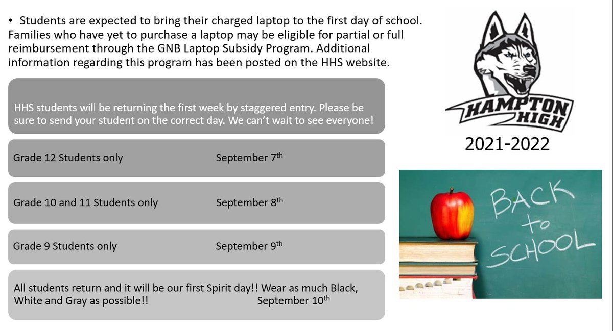 Hampton High School (@hamptonhighsch) on Twitter photo 