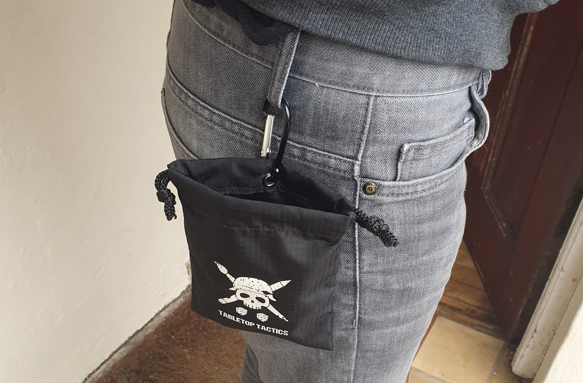 ncsecker's tweet photo. Premium dice and bag from my favourite content creators @tabletoptactics. They're so good I'm ordering more for my wargaming buddies. https://t.co/VK51m7VI3T