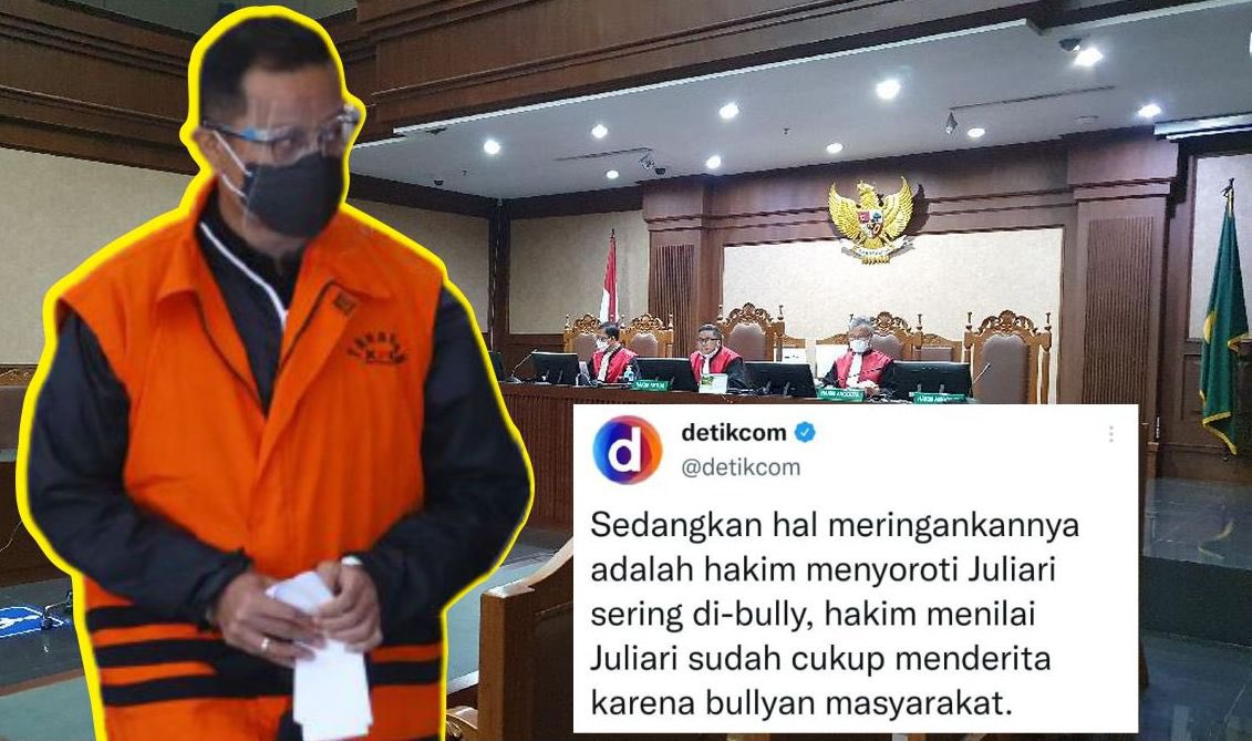 DGSOYAAS's tweet photo. LAH MENDERITA APANYA? MASYARAKAT YANG LEBIH MENDERITA DARIPADA DIA HARUSNYA HUKUMANYA PENJARA SEUMUR HIDUP AH GIMANA SIH INI? bukan dia yang menderita tapi rakyat!!! 12 tahun terlalu sedikit apalagi dendanya ga nyampe 1M coba hasil korupsi nya aja milyaran auah gelap! https://t.co/k4VwEw6Lxc