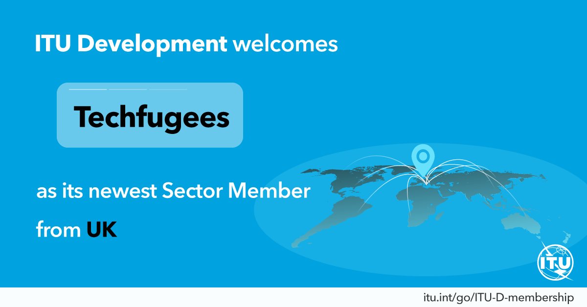 ITUDevelopment's tweet photo. This week, @ITUDevelopment welcomes @Techfugees from the UK.
We look forward to working with you to advance #DigitalInclusion and connect the #UNconnected.
#LeaveNoOneBehind #DigitalTransformation https://t.co/eXuZMIEsWP