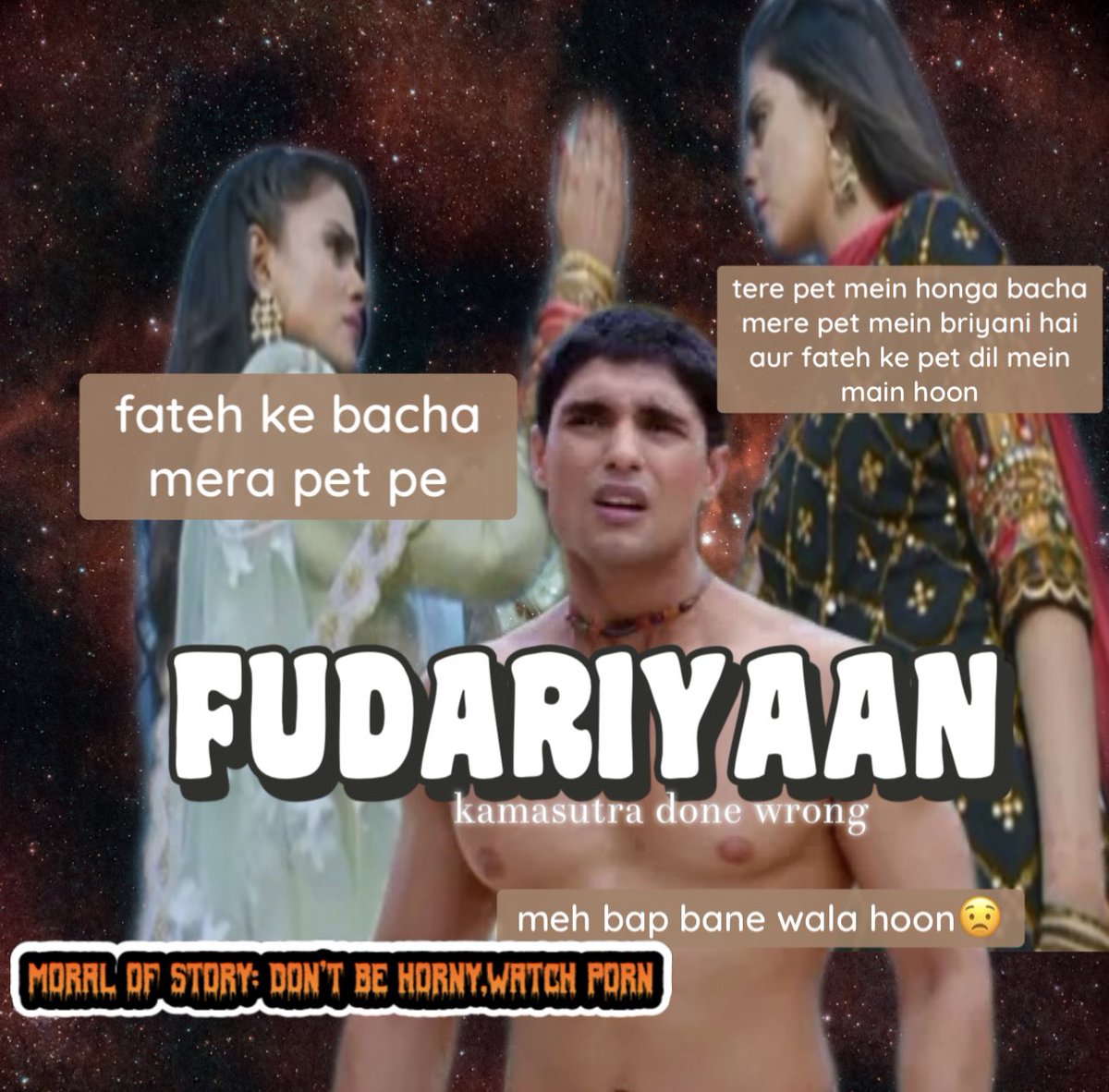 katappaisbald's tweet photo. Poster of century 
#Udaariyan more like fudariyaan 😌😌
abh meine tag lagake iss pure show ke bare meh galat bola toh i will be toxic but Freedom of Speech Yolo😎😎 https://t.co/1ZQnScecBt
