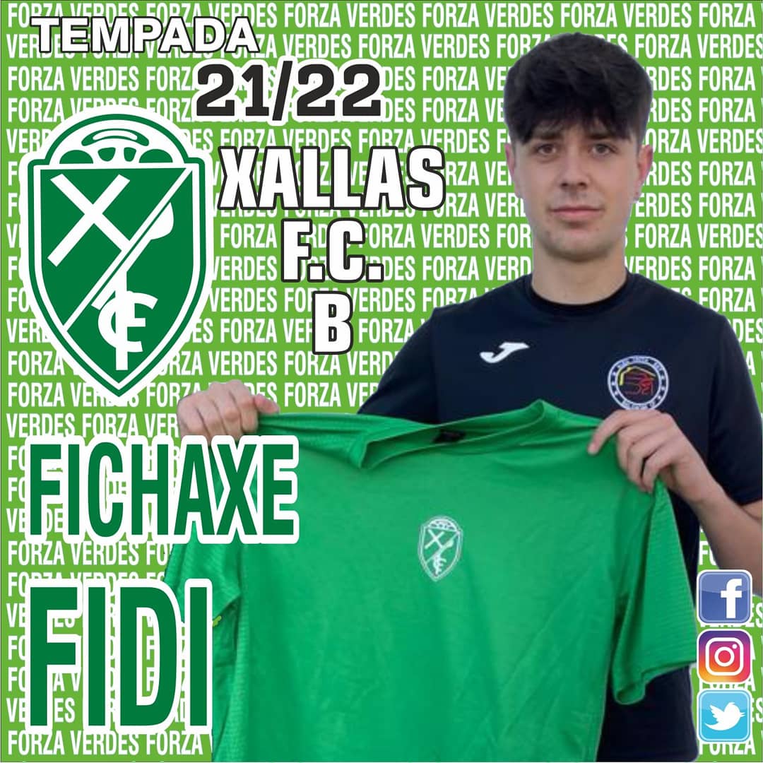 XallasFC's tweet photo. Seguimos Informando das Fichaxes do XALLAS F.C. B

#xallasfc65
#ForzaVerdes https://t.co/Voyr7Qen9D