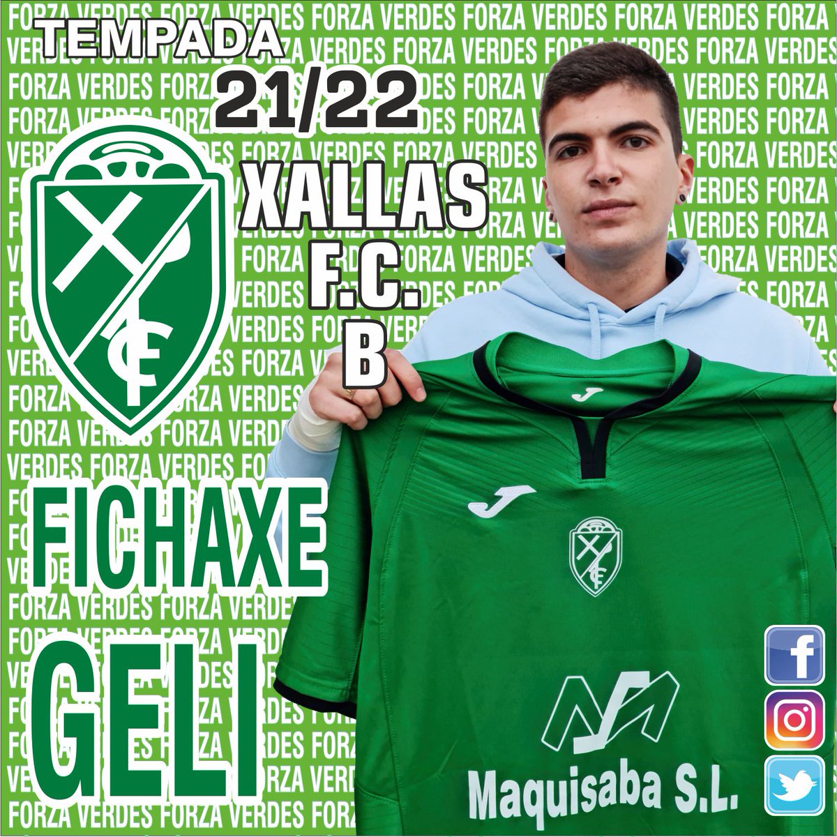 Seguimos Informando das Fichaxes do XALLAS F.C. B

#xallasfc65
#ForzaVerdes