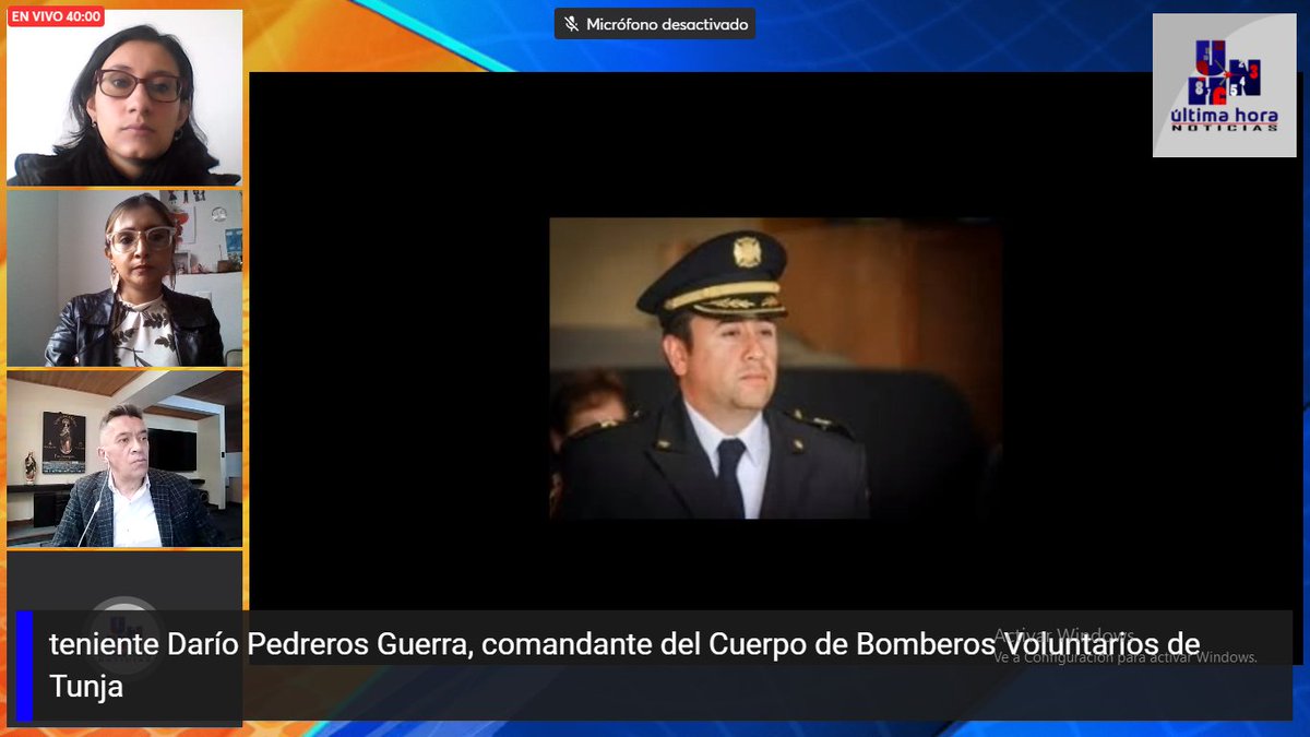 #AlAire teniente Darío Pedreros Guerra, comandante <a href="/bomberostunja/">BomberosTunja</a> 

El Cuerpo de Bomberos Voluntarios de Tunja cumple 55 años de existencia, hoy recordamos su historia y el importante papel que juega en la capital boyacense.