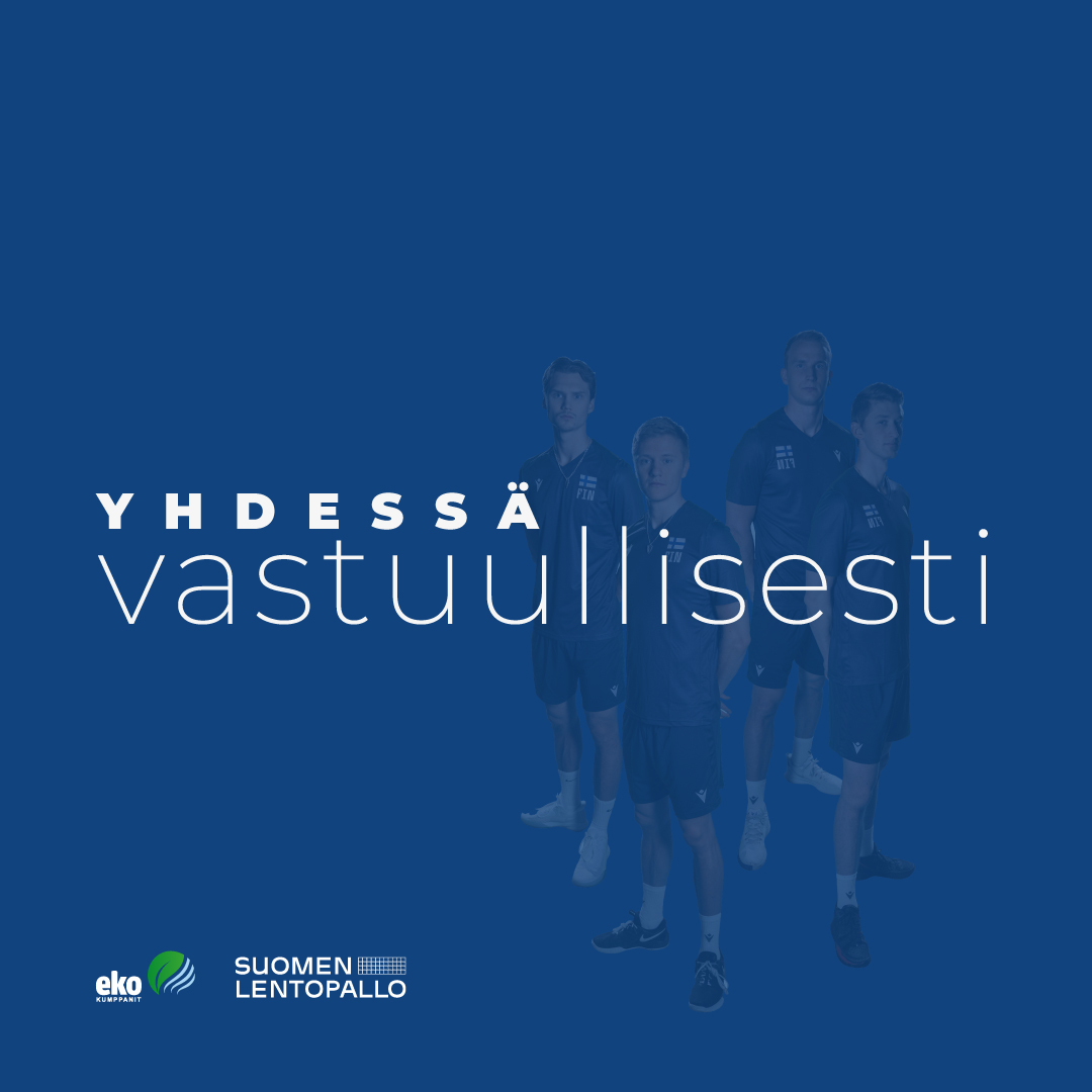 Ekokumppanit Oy on lentopallon miesten EM-kilpailujen yhteistyökumppani kokonaisvastuullisen tapahtuman varmistamisessa💙🏐🌱
➡️lentopalloliitto.fi/elamyksia/uuti…

EM-kilpailujen ja yhteistyökumppaniemme vastuullisuustavoitteet ja -toimet➡️eurovolley.cev.eu/fi/miehet-2021…

#veljekset #EuroVolleyM