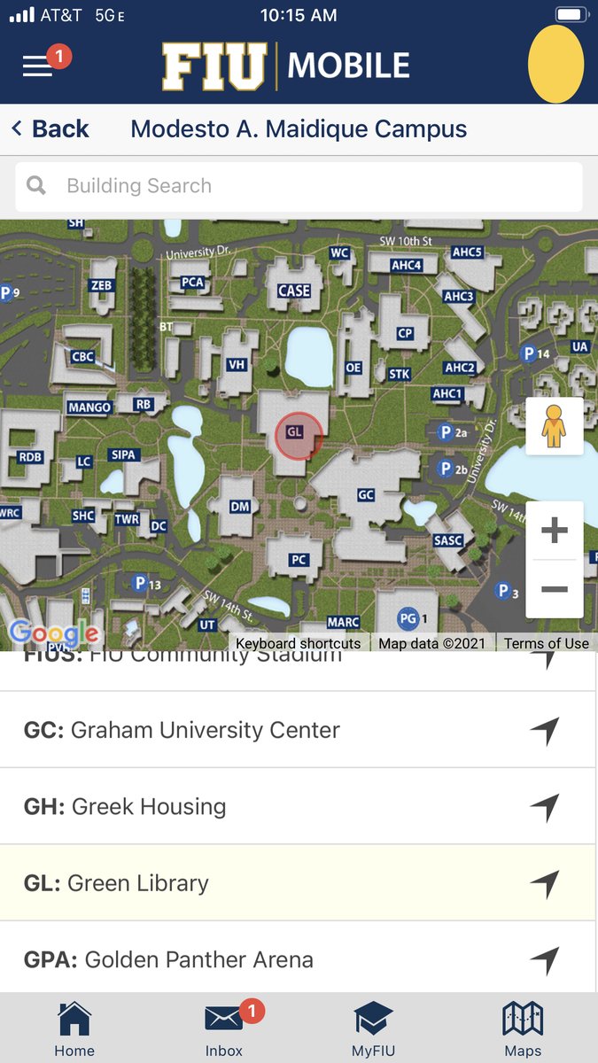 FIUSPCUA's tweet photo. #MapMonday @FIULibraries Welcome to @FIU
Want to visit the library? Don't know how to get there? Download the FIU Mobile App for interactive maps to help you find your way around campus. https://t.co/wtpqA3RThT
#FIUMMC GL - Green Library #FIUBBC HL - Glenn Hubert Library https://t.co/ghUhyhLeMi