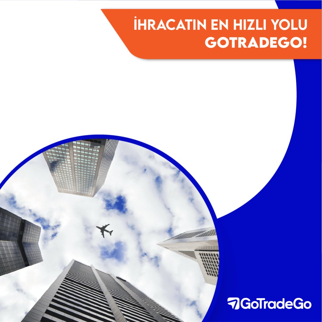İhracat yaparken hızlı yol kat etmek için sayfamızı ziyaret edebilirsiniz.

➡️ gotradego.com

#GoTradeGo #Kolayihracat #ihracat #delivery #shipping #ticaret #ticaretyap #hızlıticaret #trade #etrade #ithalat #uluslararası #international #internationaltrade #fuar