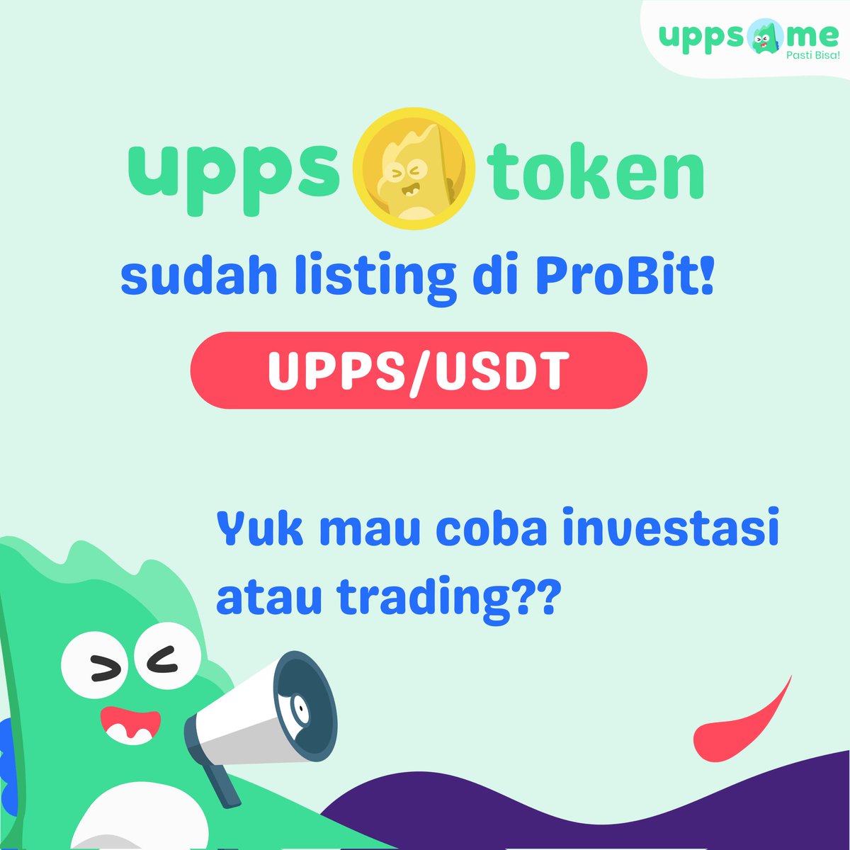 upps_me's tweet photo. Dapet cuan lewat crypto.. Bisa? Bisa lah!π Geser aja buat liat gimana!ππ»
#uppsme #uppsmetoken #uppsmepoint #uppsmecommunity #uppsmeindonesia #voucher #loyaltyprogram #loyaltypoint #blockchain #listing #mediaexchange https://t.co/duDNYSoiiZ