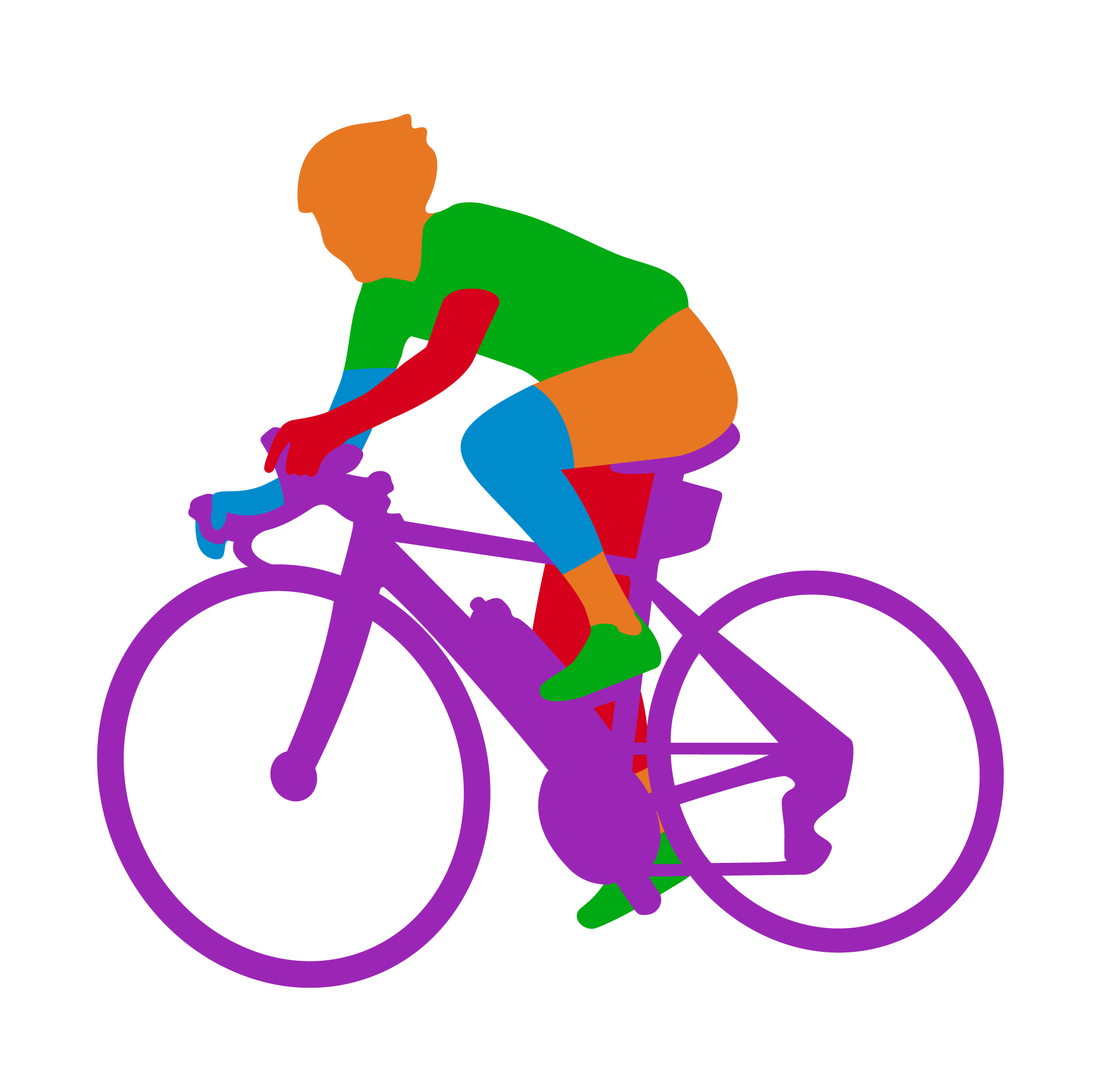 Saga24 国スポ 全障スポ ピクトモデル紹介 正式競技 自転車のモデルは Sspライジングアスリートにも認定され Saga Trackの壁面に大きなピクトが描かれた牧瀬翼さん ピクトグラムの元となったのは東京オリンピック代表選考をかけた緊迫する