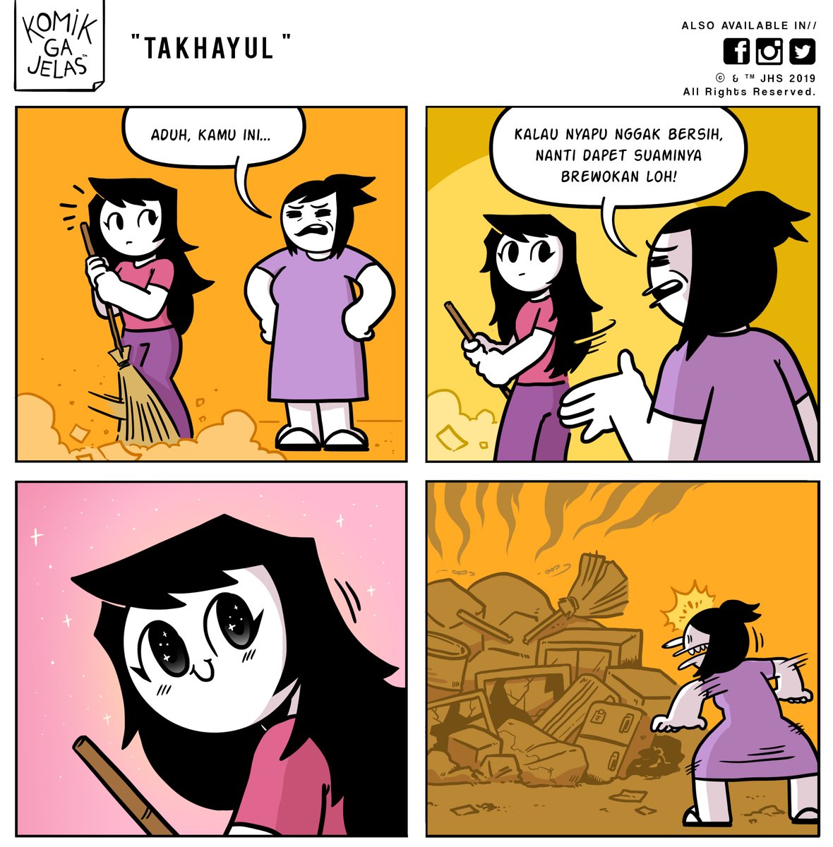 KomikGaJelas's tweet photo. Yhaa namanya juga selera bu.
#trobek https://t.co/XneYBtht2q