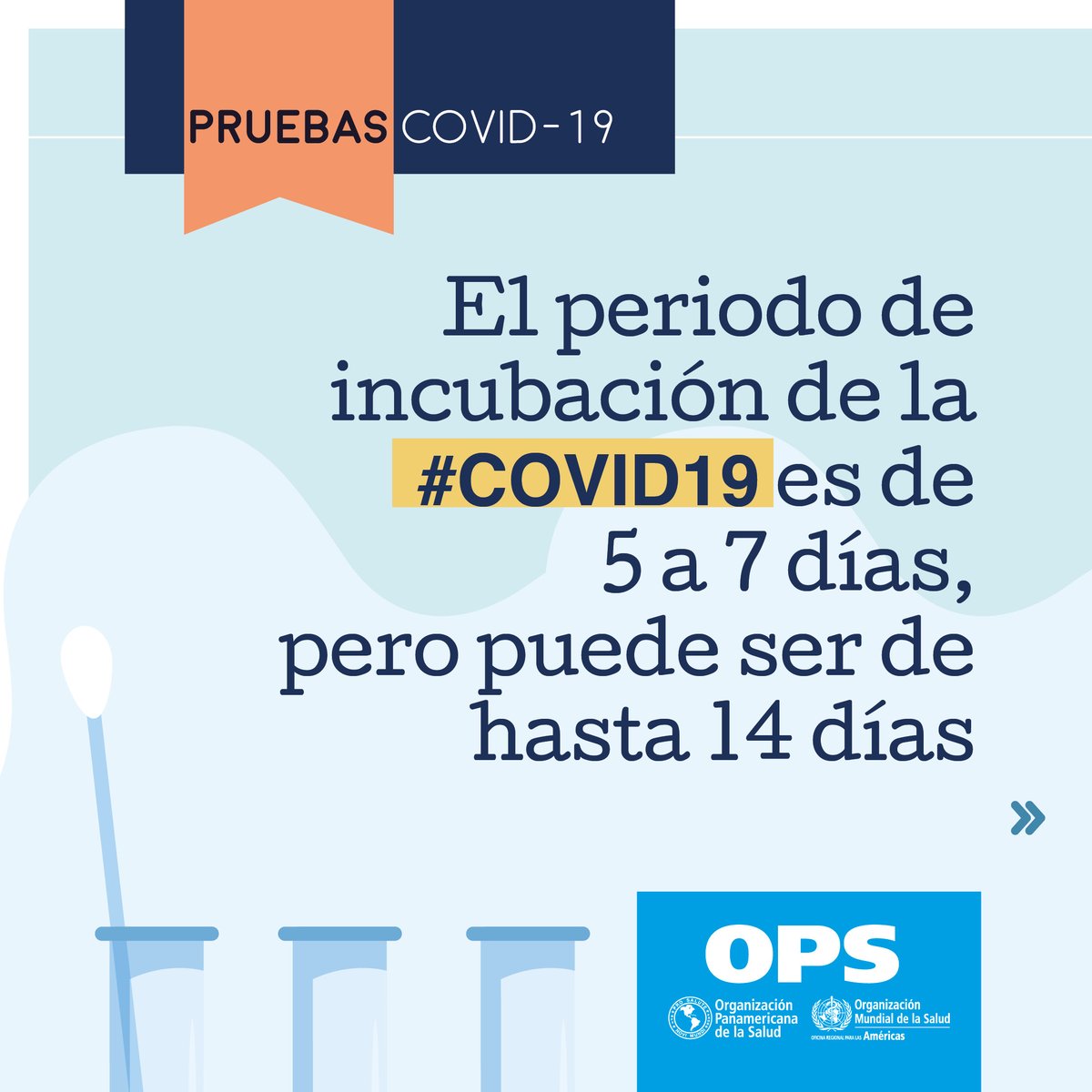 opsargentina's tweet photo. 📌El periodo de incubación de la #COVID19 🦠 es de 5 a 7 días, pero puede ser de hasta 14 días⤵️

👩‍⚕️📢 y si tenés la infección, podés contagiar desde dos días antes de empezar a mostrar síntomas.

Recordá 👀 ponete tu barbijo 😷, lavate las 🤚🖐️ y mantené la distancia física↔️ https://t.co/RtzWjHtOSx