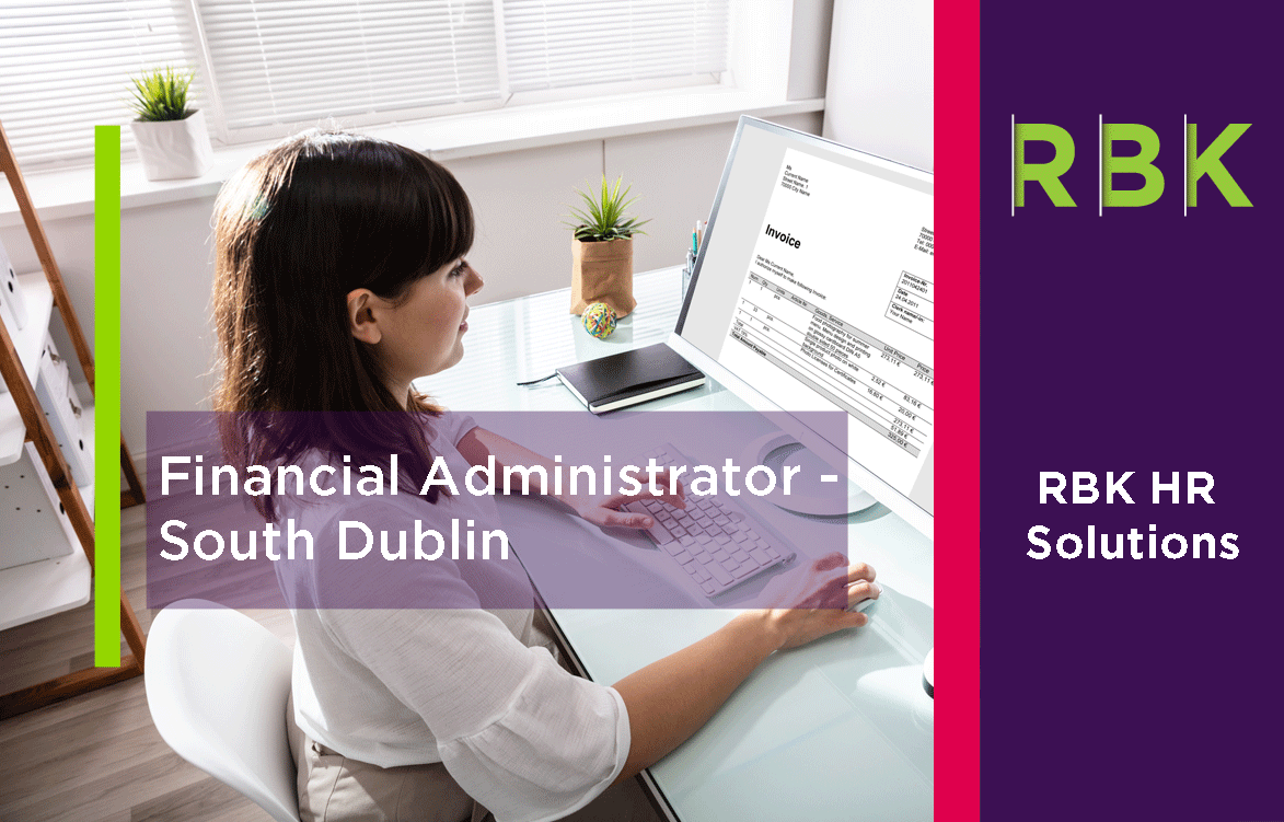 RBKCA's tweet photo. Our client, a Registered Charity in South Dublin is looking to recruit an experienced &amp; motivated Financial Administrator on a part-time basis,  https://t.co/tgEEHNxbFz Contact Yvonne Clarke, HR Solutions Manager, (087) 3600697 / yclarke@rbk.ie    #FinancialAdministrator #jobs https://t.co/jkqNOifrFR