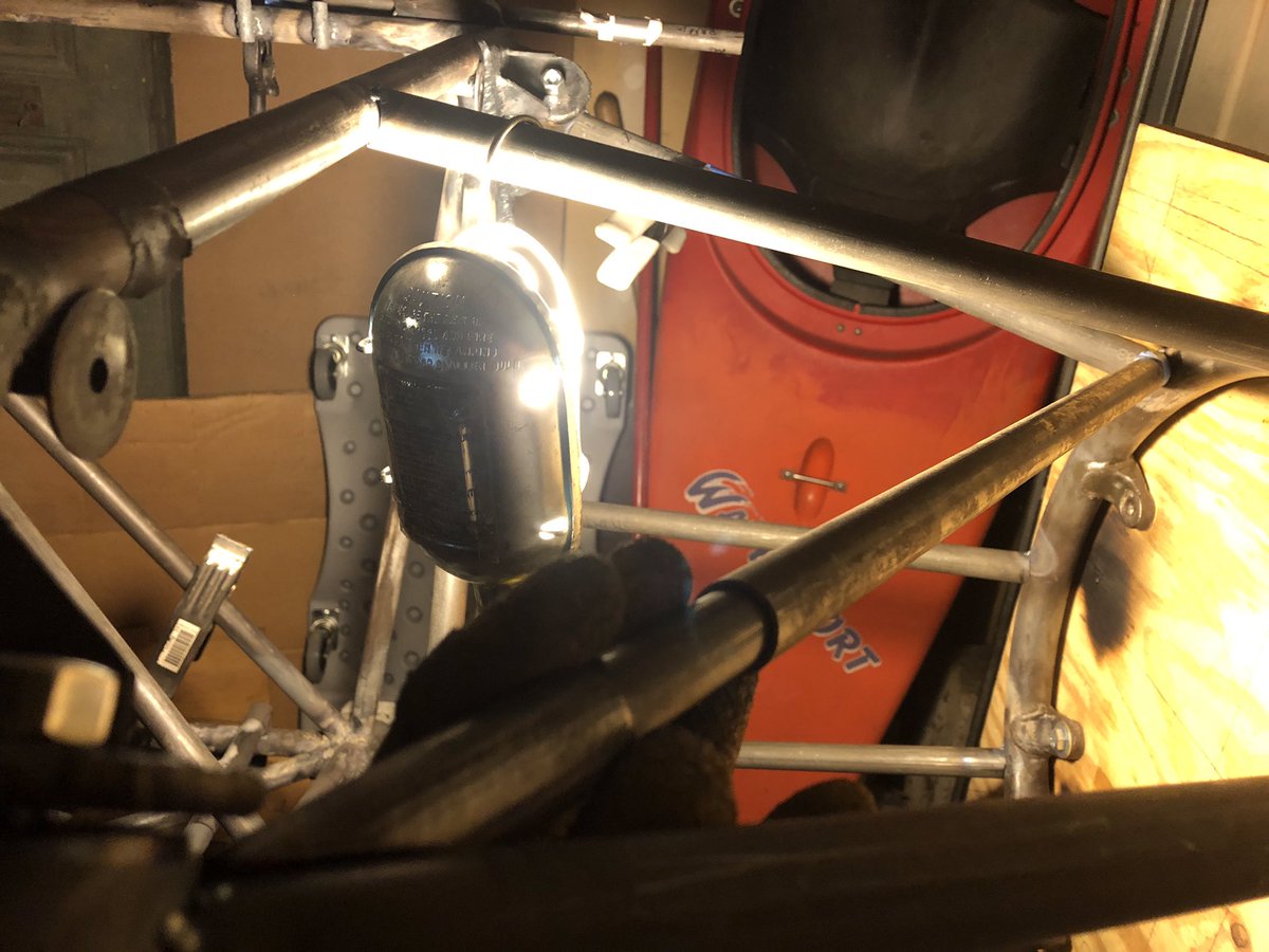 .
Making the engine mount for the Jacobs radial engine. Second side notched. Used a 5/8” tube inside the 3/4” tube on the pattern tube to allow me to notch the second side and then side out for the perfect fit! 😎👍🏻 

#biplane #radialengineskybolt #radialengine #skybolt