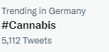 thcene's tweet photo. Mensch, liebe #Union, ihr seid doch immer solche #Trendsetter und wendet euch gern, wenn es den Umfragewerten dient. Habt ihr mitbekommen, #CannabisIsTrending - was total der Trend wäre übrigens, wäre eine zeitgemäße #Cannabispolitik. https://t.co/yBz0joMR2d