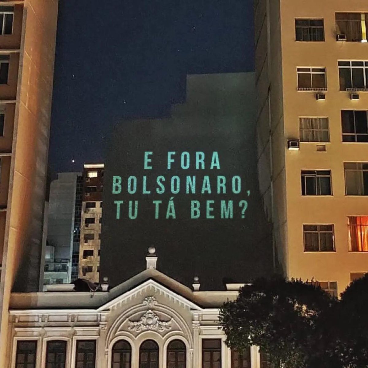 E fora bolsonaro, tu tá bem?

Via <a href="/projetemos/">Projetemos</a>