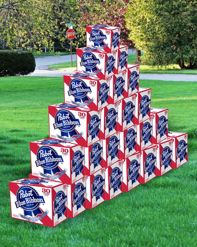 PabstBlueRibbon's tweet photo. Step right up https://t.co/KLORfluQlv