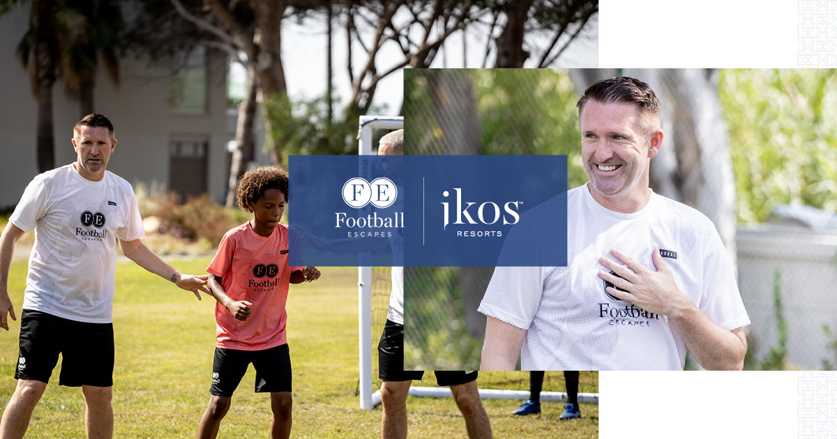 ikosresorts's tweet photo. Today Robbie Keane kicks off our week-long football course as head coach. The former captain of the Republic of Ireland has brought his exclusive world-class coaching programme to #IkosAndalusia. Welcome Robbie! #IkosResorts #IkosAndalusiaXFootballEscapes #FootballEscapes https://t.co/FHBbMKYl3j