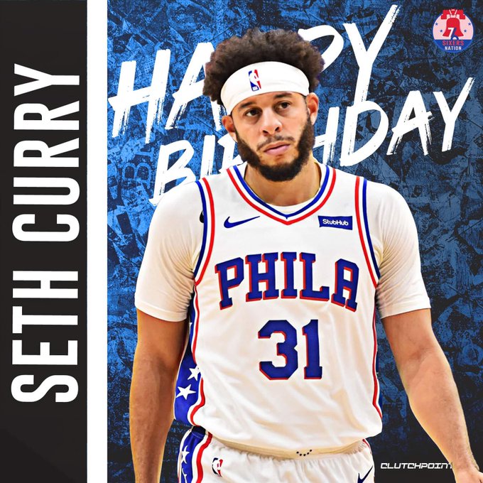 Join Sixers Nation in wishing Seth Curry a happy 31st birthday!  
