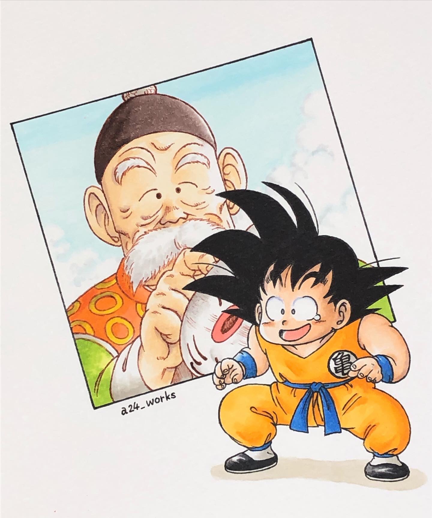 中古】【未開封】Revible Moment 孫悟空＆孫悟飯じいちゃん「一