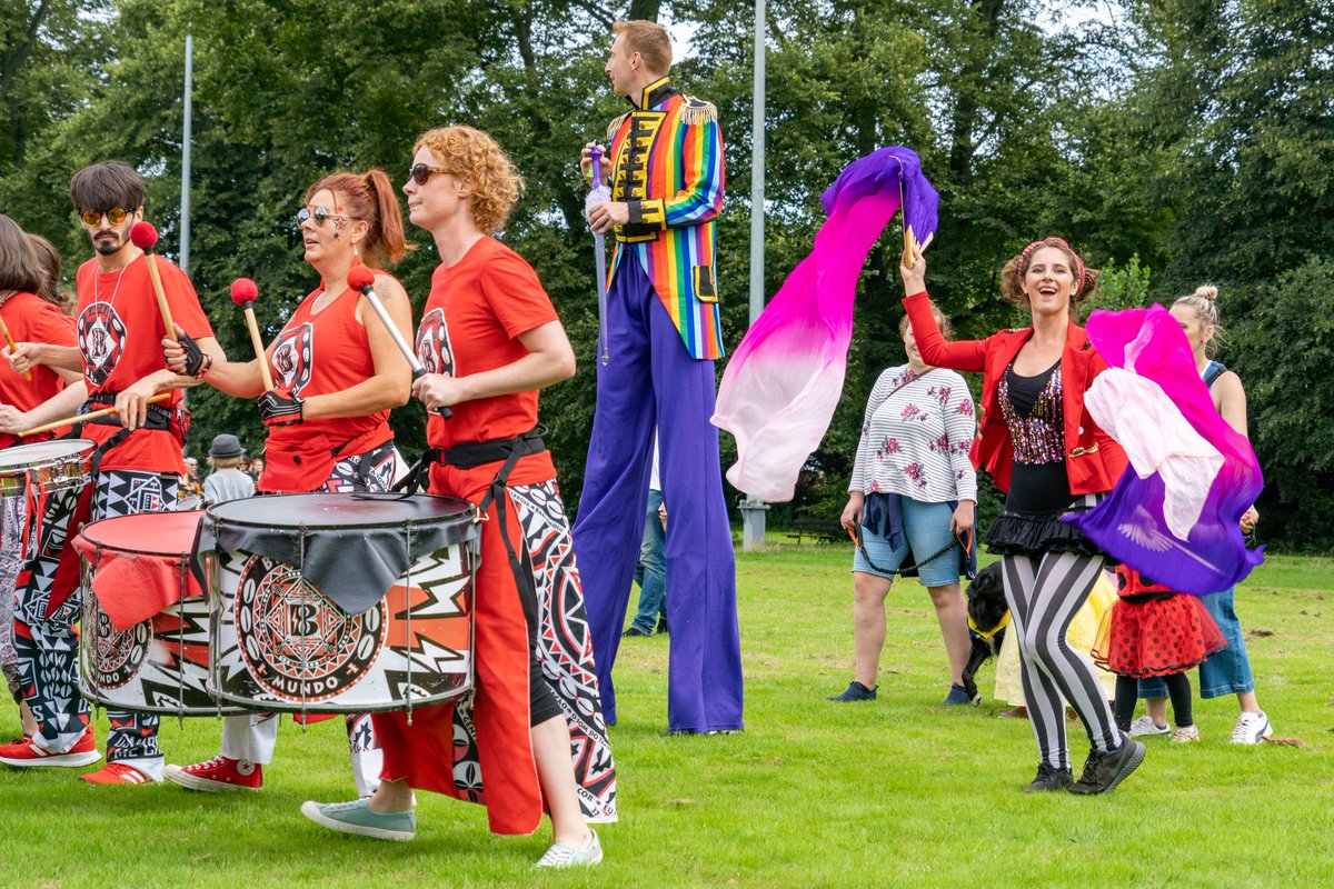 Colour and costumes at the #Monmouth #Wales #Carnival on Sunday including some fantastic #batala drumming by @BatalaBristol... another post to follow as I felt Lord Vader and friends deserved their own space.