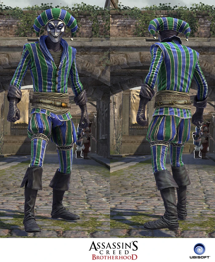 Harlequin/Cahin, from the Assassin's Creed videogame series! 