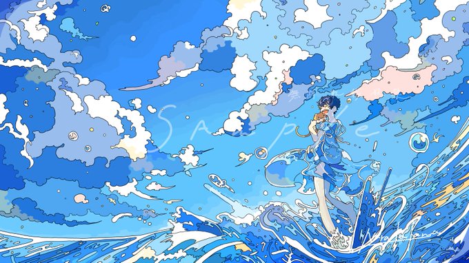 「青空 浪花」のTwitter画像/イラスト(人気順)