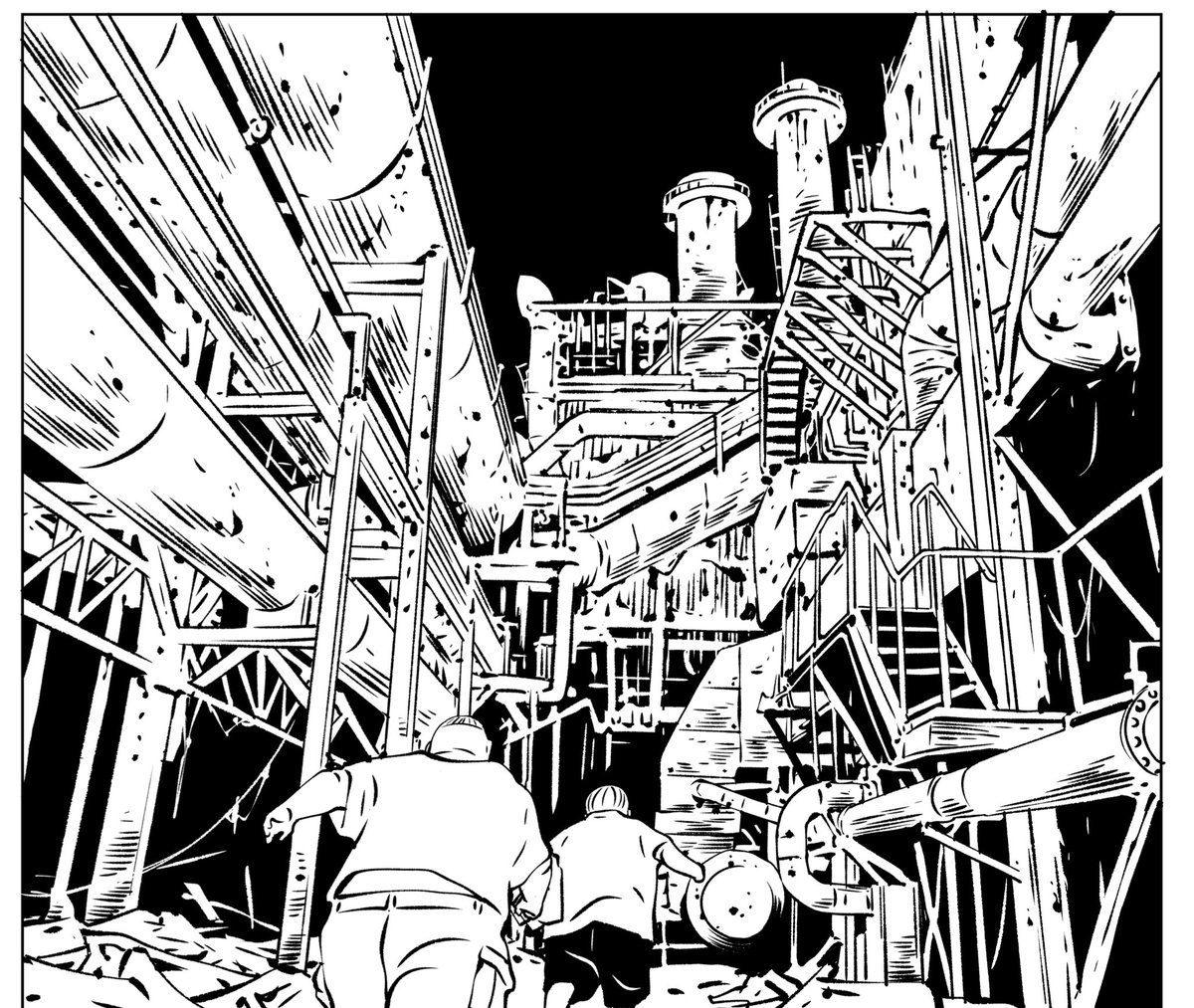 本日のお仕事(の一部)。

A piece of today's work. 

酒がやめられんのですよ。

🔥地球滅亡を夢見る少年少女の
ダークヒーロージュブナイル
『EVOL(イーヴォー)』①②
同時発売中!

#EVOL  
#イーヴォー
#カネコアツシ 