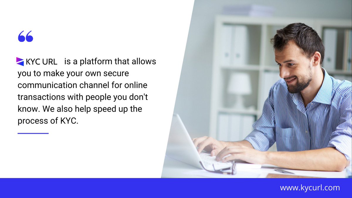 Start verifying KYC and stay compliant with Us! Verify your customers online and feel safe, save money and time with <a href="/kyc_url/">KYC URL</a>