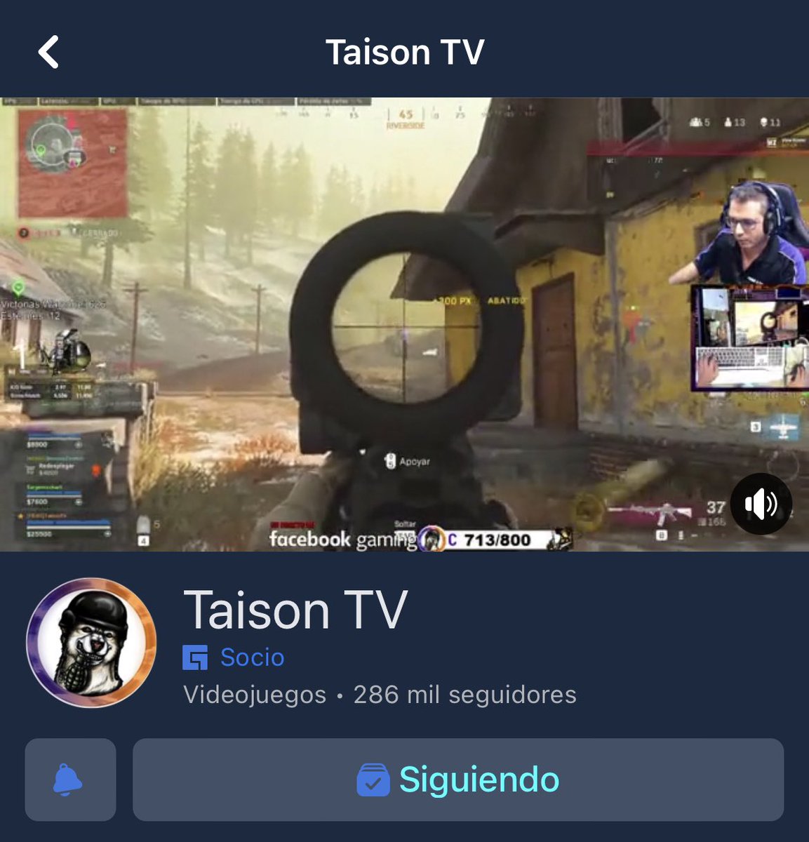 danielvallevf's tweet photo. @T4isonTV Te sigo en todos lados con campana activada titán, a ver si gano una https://t.co/p7srXQZQXU