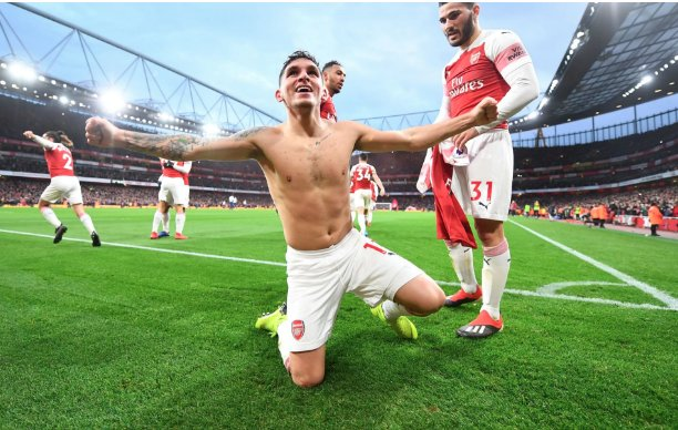 VipArsenal's tweet photo. Lucas Torreira. The ultimate Arsenal's streets won't forget player. https://t.co/lTypByExM4