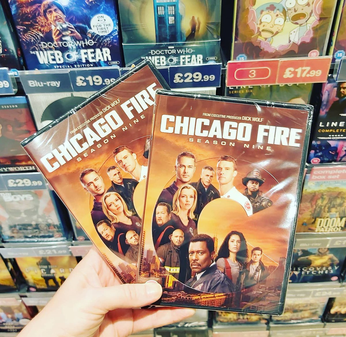 hmvIpswich's tweet photo. New releases out today
#RandomActsOfViolence
#ChicagoFire
#Baptiste
#PosterBoys
#NewMovieMonday
@Shop_Sailmakers https://t.co/jrr10Ztnia