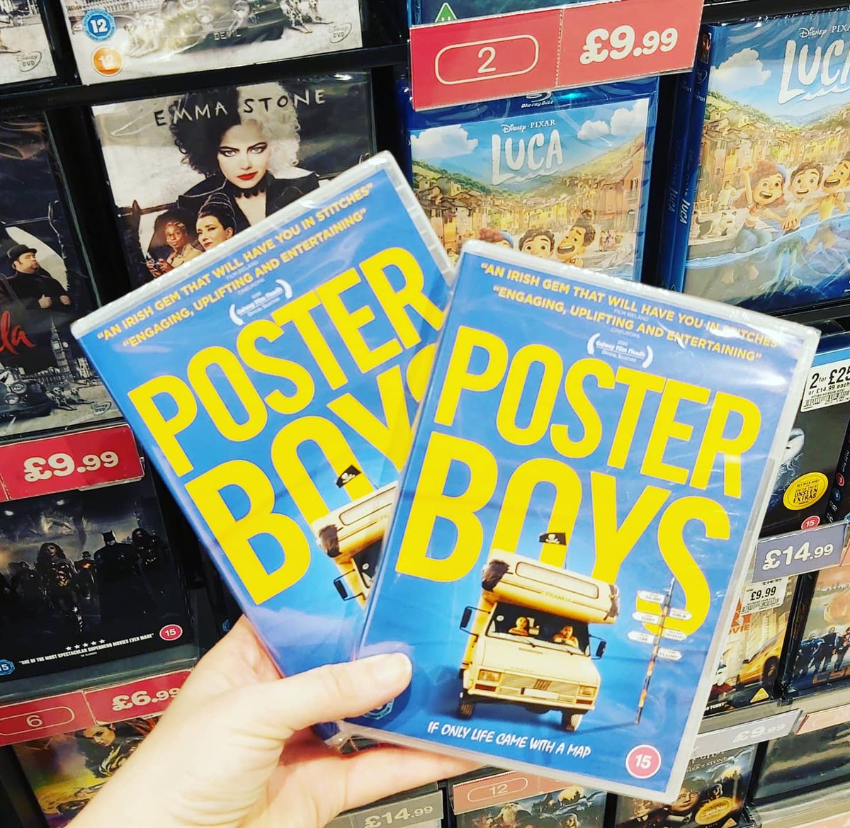 hmvIpswich's tweet photo. New releases out today
#RandomActsOfViolence
#ChicagoFire
#Baptiste
#PosterBoys
#NewMovieMonday
@Shop_Sailmakers https://t.co/jrr10Ztnia