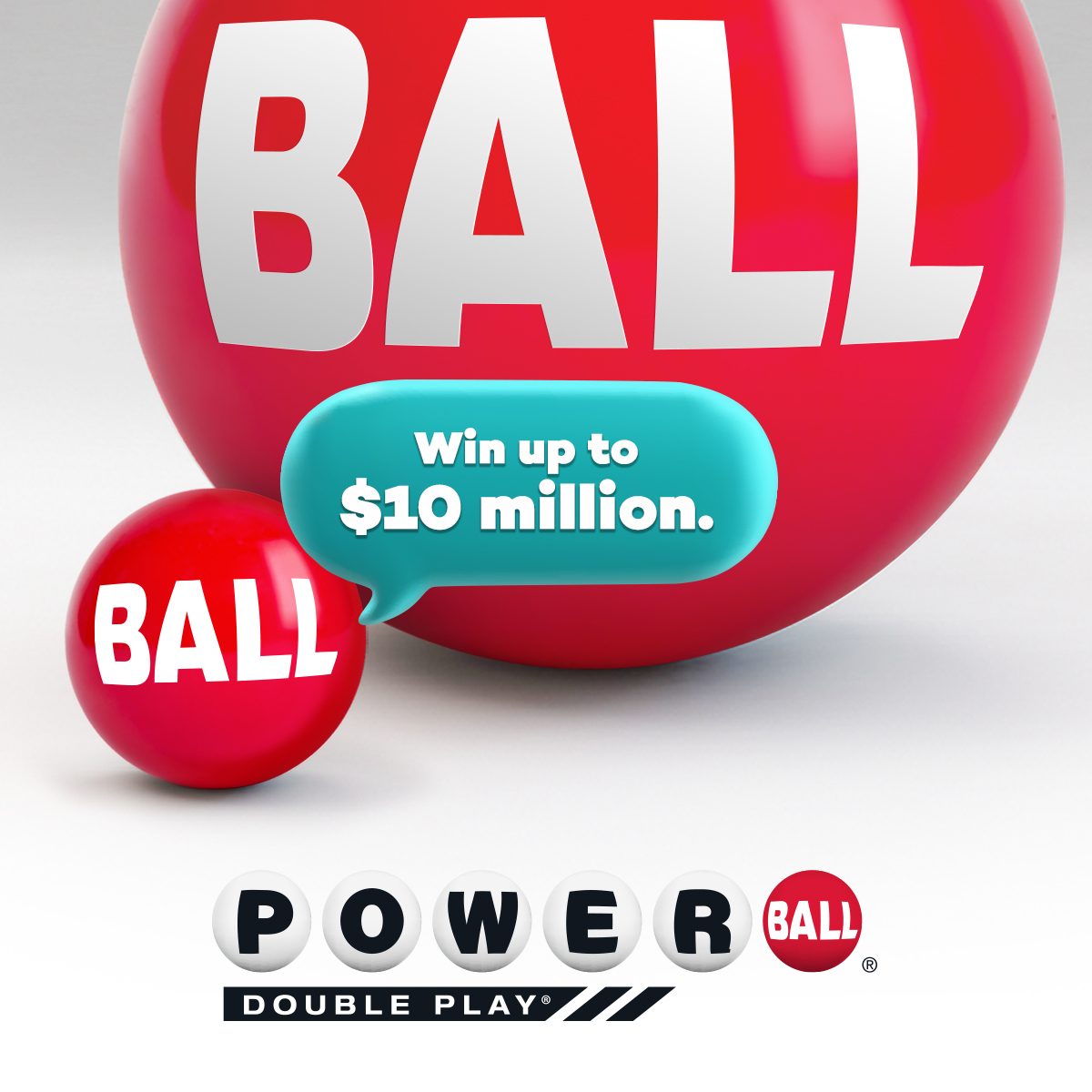 Introducing Powerball Double Play! A second drawing where you could win up to $10 million on the same numbers you play for Powerball. Add a little more fun, for just a dollar more. Please play responsibly. https://t.co/KtpvHa9HAp https://t.co/RGPGJ2T2rZ